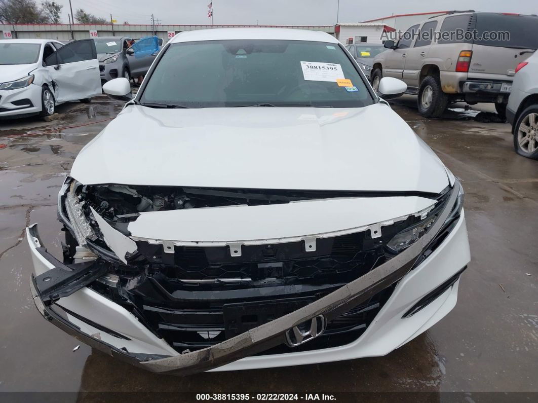 2020 Honda Accord Sport White vin: 1HGCV1F3XLA018642