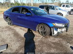 2020 Honda Accord Sedan Sport Blue vin: 1HGCV1F3XLA019211