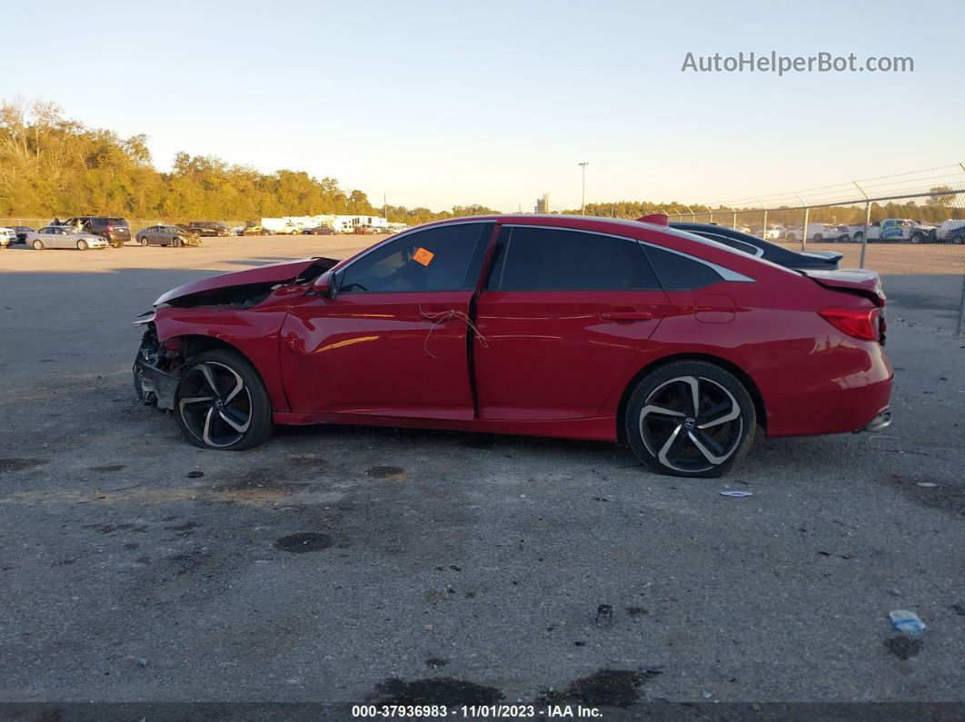 2020 Honda Accord Sport Red vin: 1HGCV1F3XLA050247