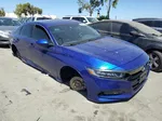 2020 Honda Accord Sport Blue vin: 1HGCV1F3XLA059207