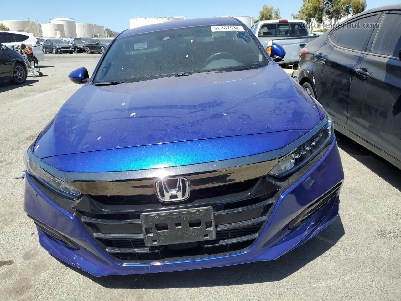 2020 Honda Accord Sport Blue vin: 1HGCV1F3XLA059207