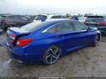 2020 Honda Accord Sport Blue vin: 1HGCV1F3XLA088674