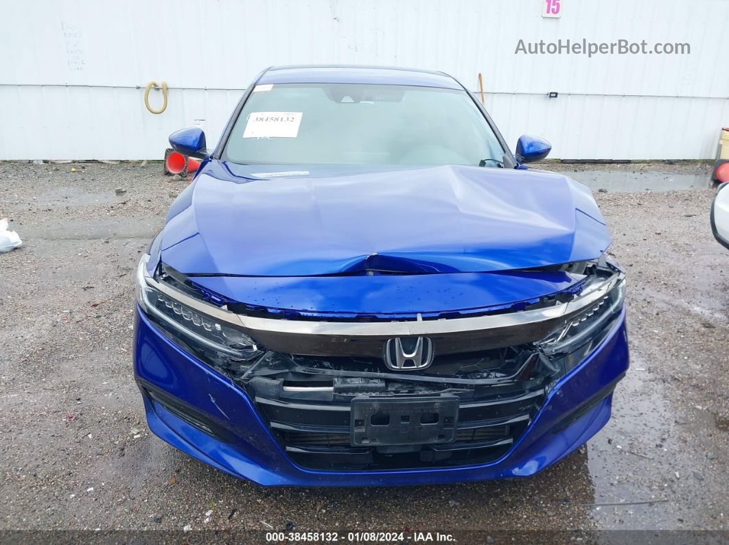 2020 Honda Accord Sport Blue vin: 1HGCV1F3XLA088674