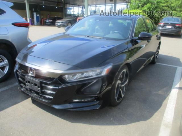 2020 Honda Accord Sedan Sport Black vin: 1HGCV1F3XLA145973