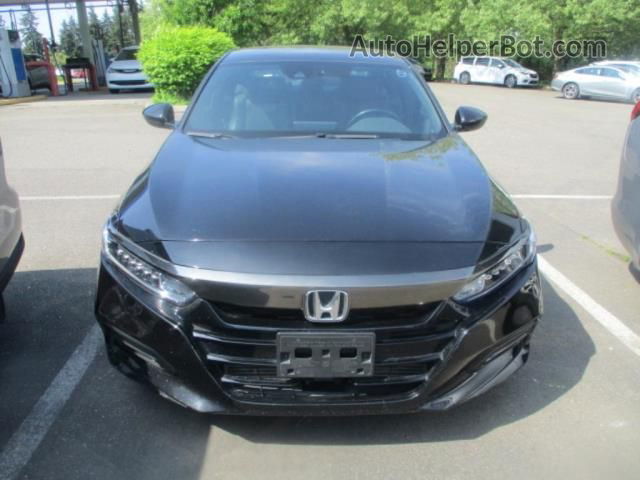 2020 Honda Accord Sedan Sport Black vin: 1HGCV1F3XLA145973