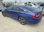 2020 Honda Accord Sport Синий vin: 1HGCV1F3XLA148226