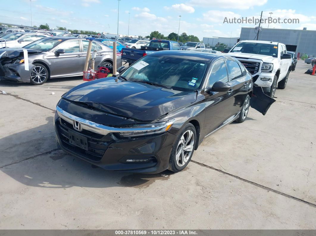 2018 Honda Accord Ex Brown vin: 1HGCV1F40JA102930