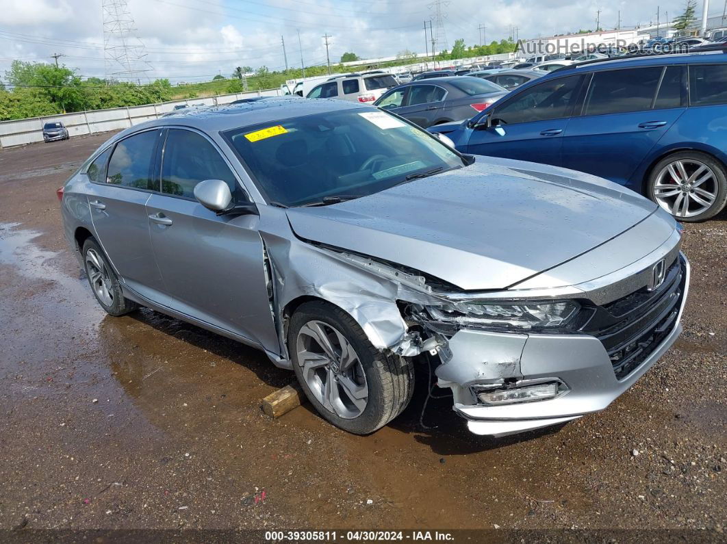 2019 Honda Accord Ex Silver vin: 1HGCV1F40KA021878