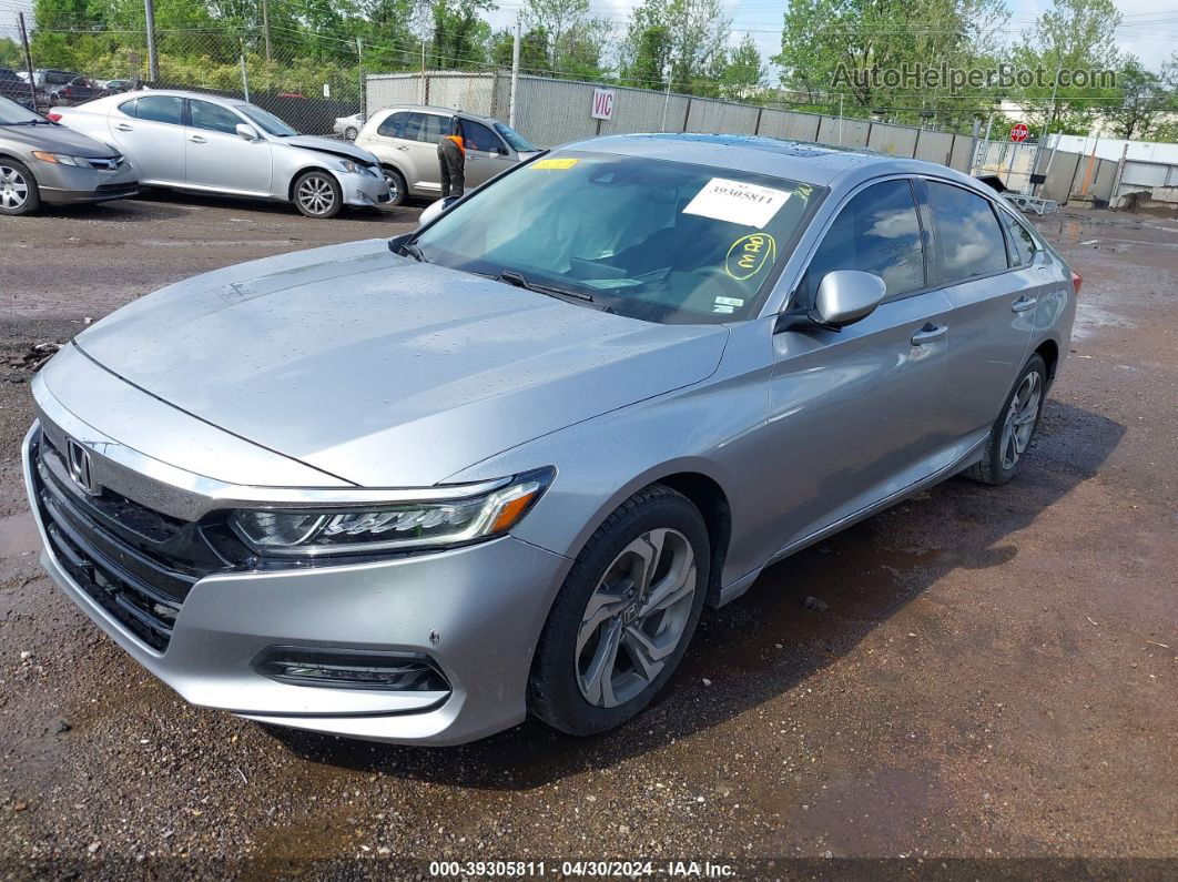 2019 Honda Accord Ex Серебряный vin: 1HGCV1F40KA021878