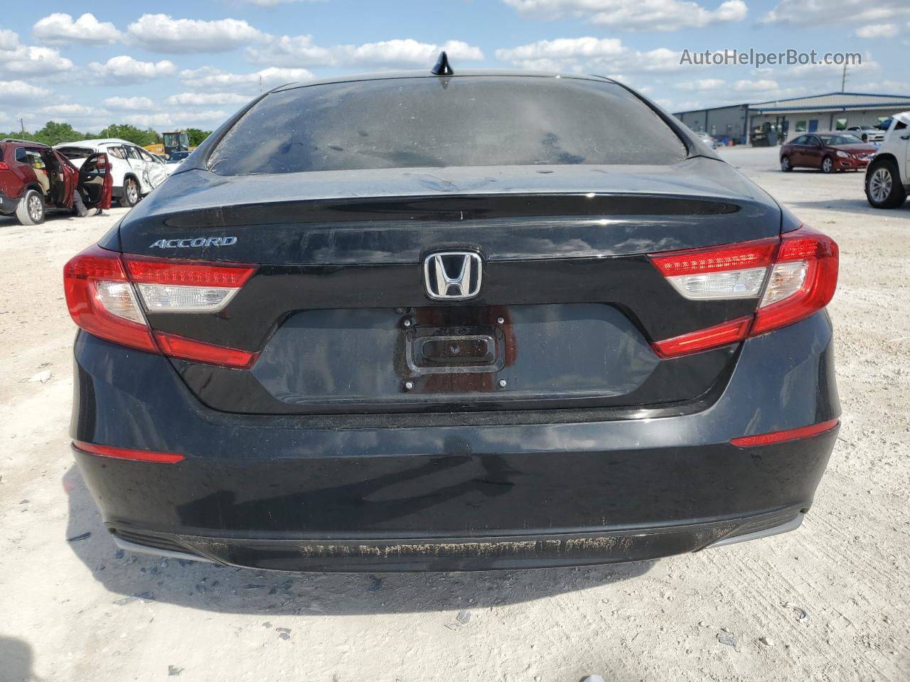 2019 Honda Accord Ex Black vin: 1HGCV1F40KA121723