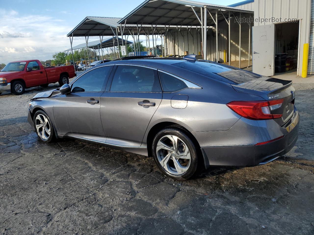 2018 Honda Accord Ex Gray vin: 1HGCV1F41JA076175