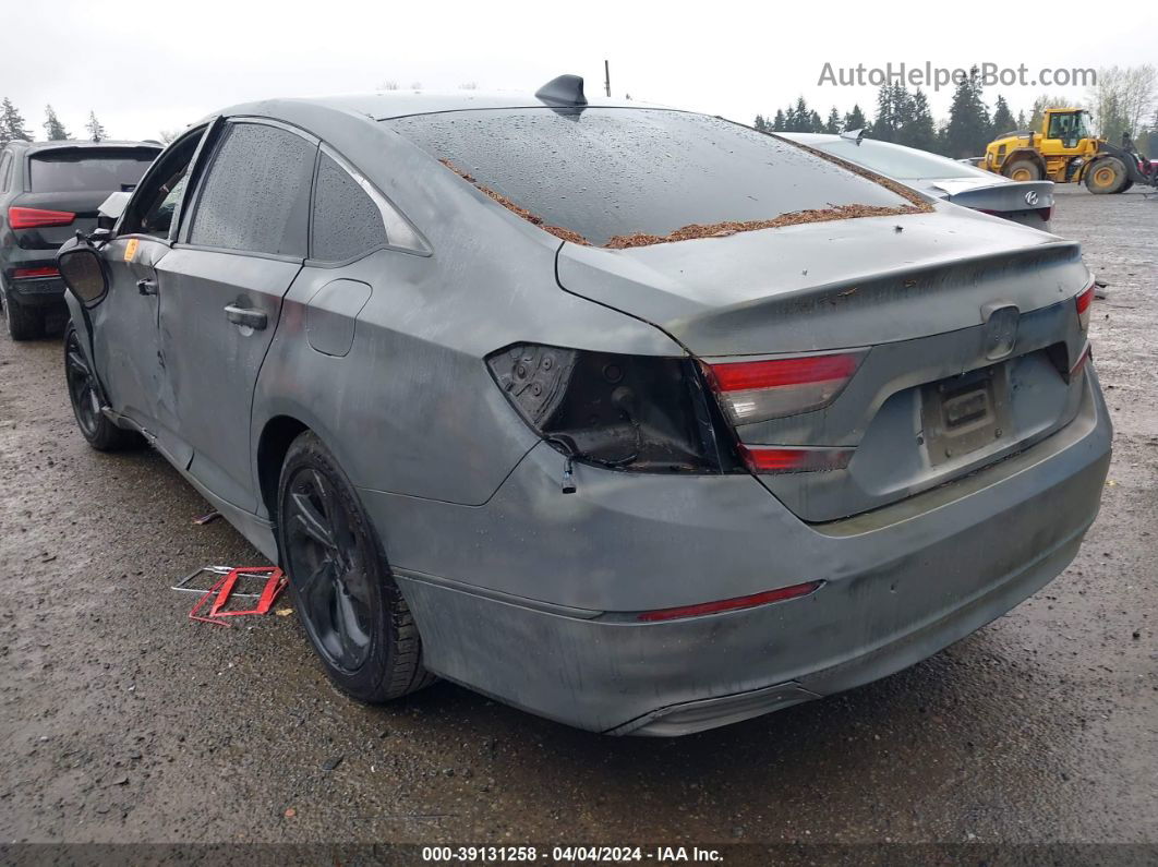 2018 Honda Accord Ex Gray vin: 1HGCV1F41JA158374