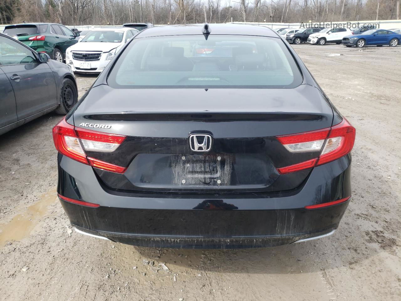 2018 Honda Accord Ex Black vin: 1HGCV1F41JA194503