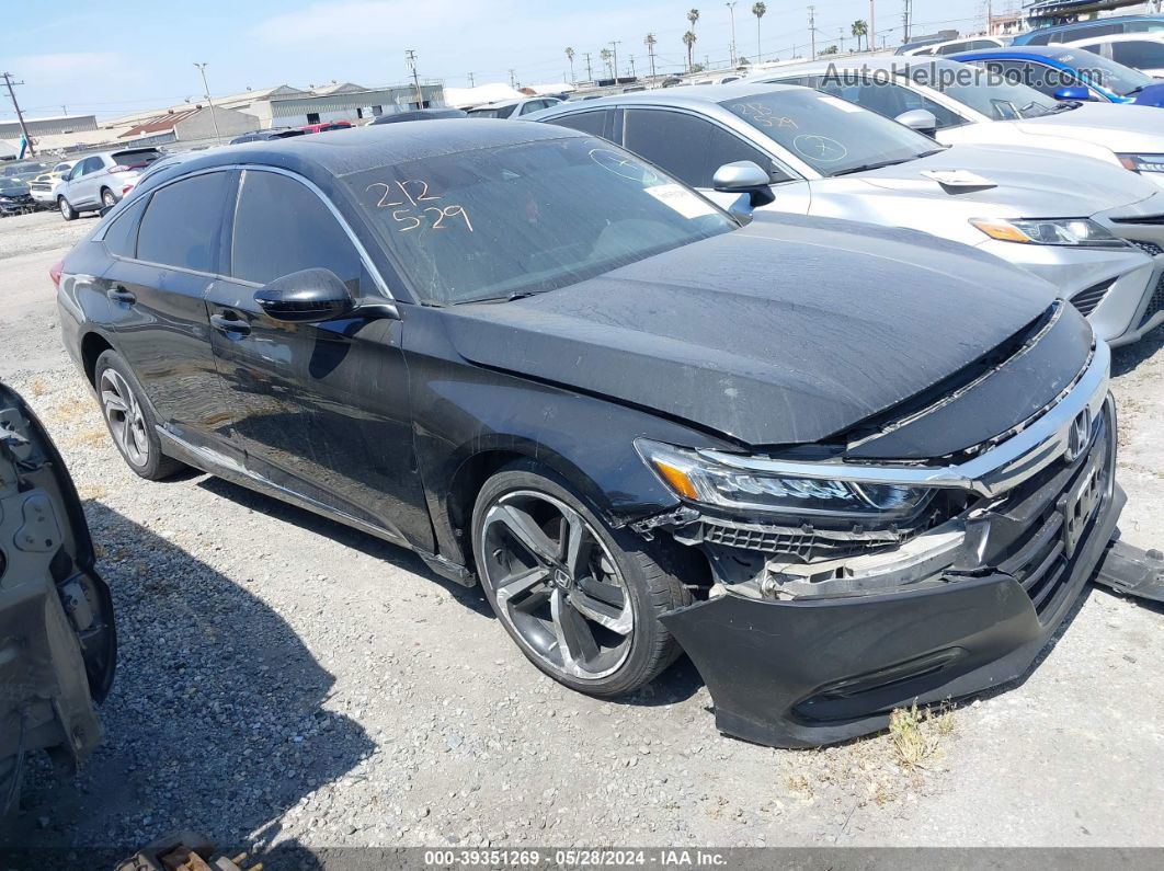 2018 Honda Accord Ex Black vin: 1HGCV1F42JA019810