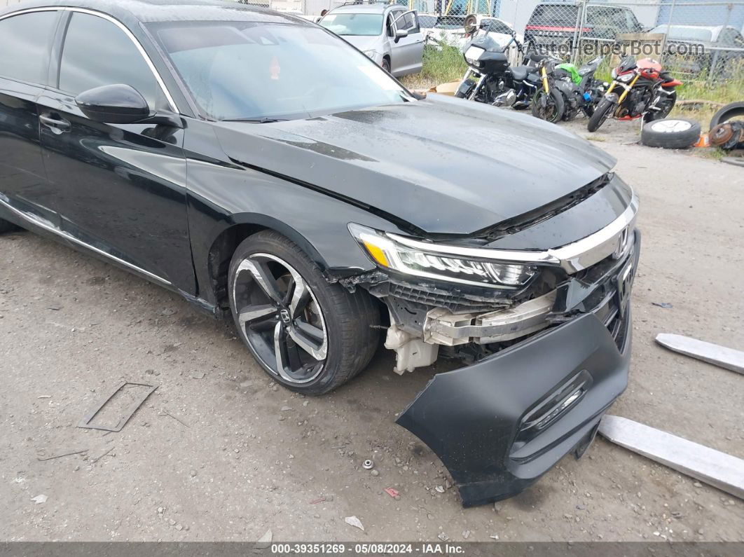 2018 Honda Accord Ex Black vin: 1HGCV1F42JA019810