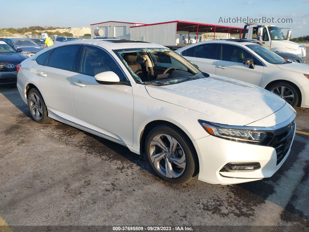 2020 Honda Accord Sedan Ex Белый vin: 1HGCV1F42LA029756