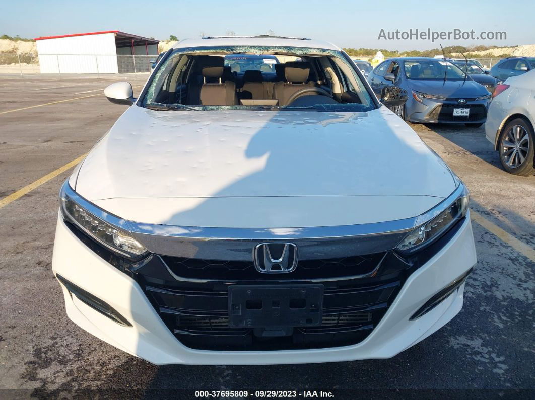 2020 Honda Accord Sedan Ex Белый vin: 1HGCV1F42LA029756