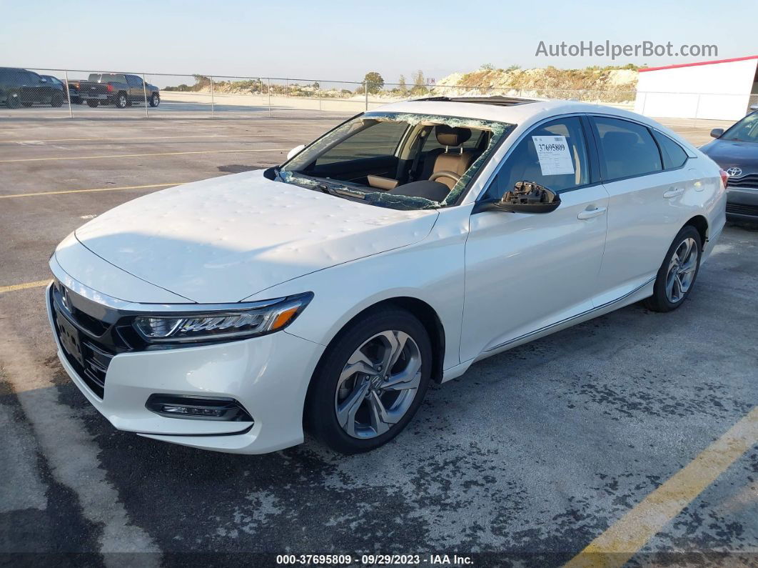 2020 Honda Accord Sedan Ex Белый vin: 1HGCV1F42LA029756