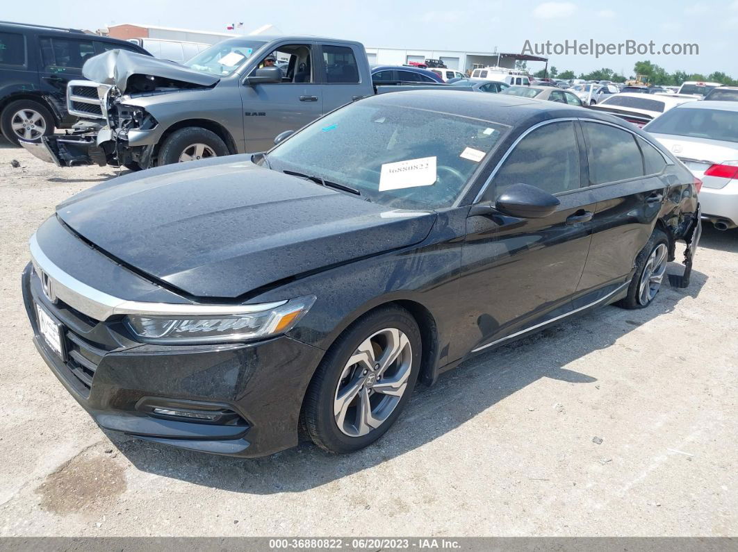 2020 Honda Accord Ex Черный vin: 1HGCV1F42LA039767