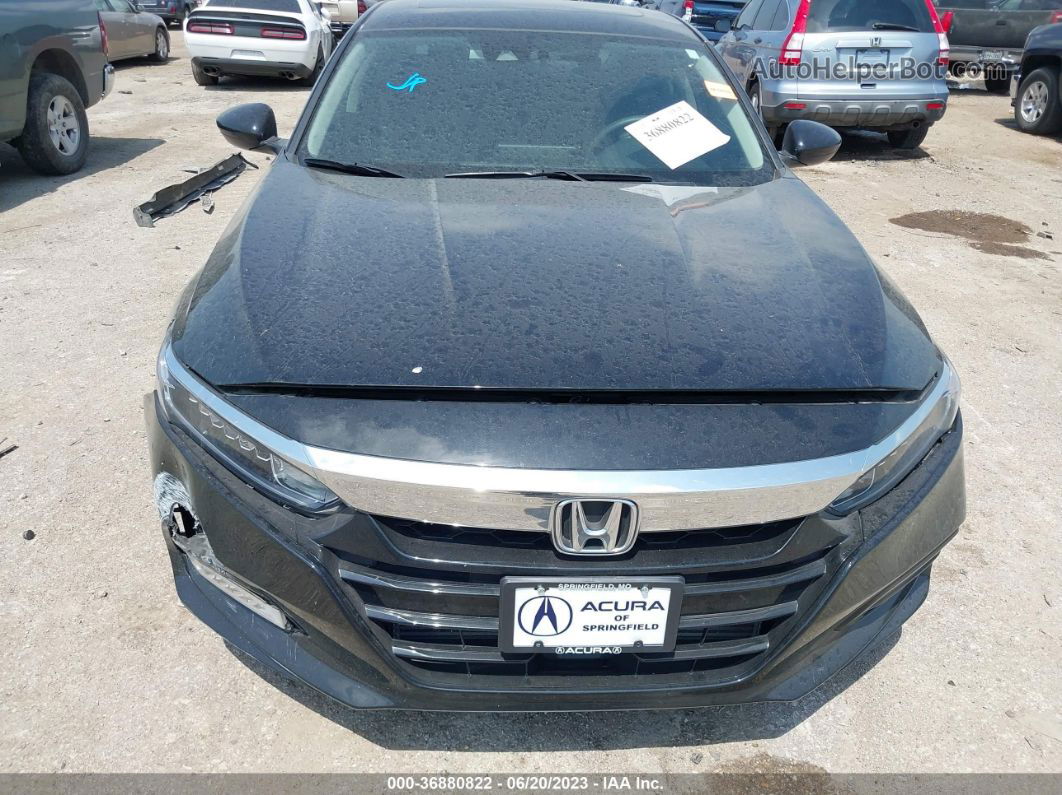 2020 Honda Accord Ex Черный vin: 1HGCV1F42LA039767