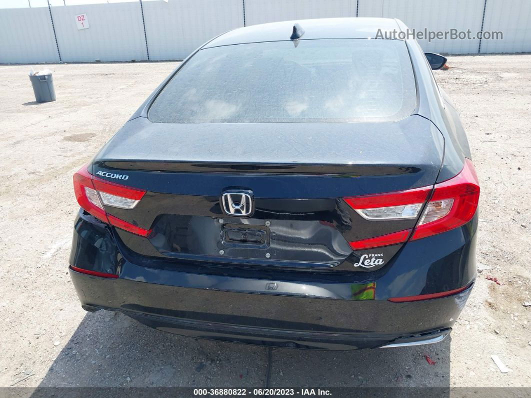 2020 Honda Accord Ex Черный vin: 1HGCV1F42LA039767