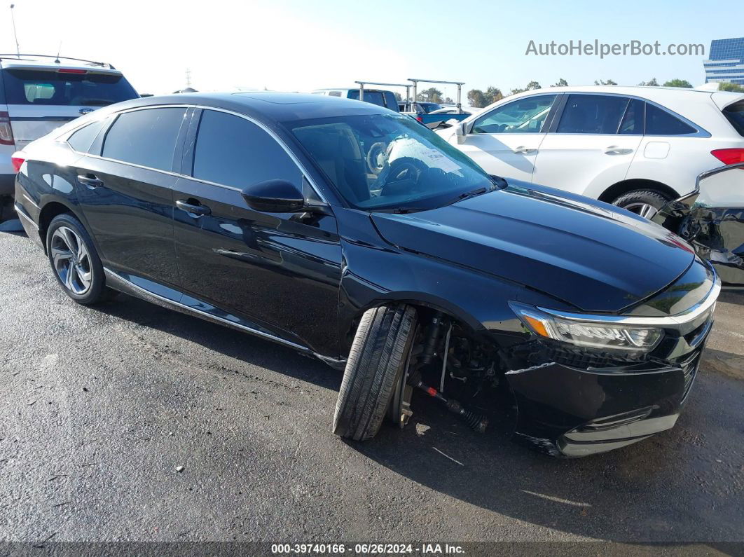 2020 Honda Accord Ex Black vin: 1HGCV1F42LA092503