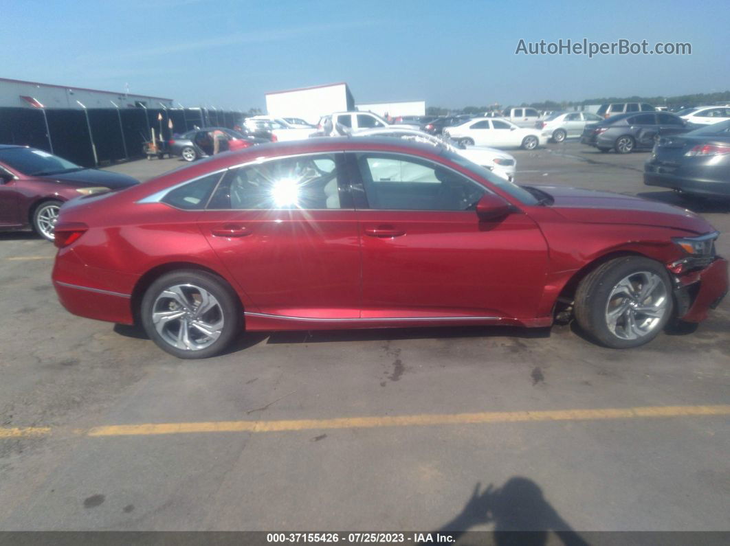 2018 Honda Accord Sedan Ex 1.5t Red vin: 1HGCV1F43JA090465