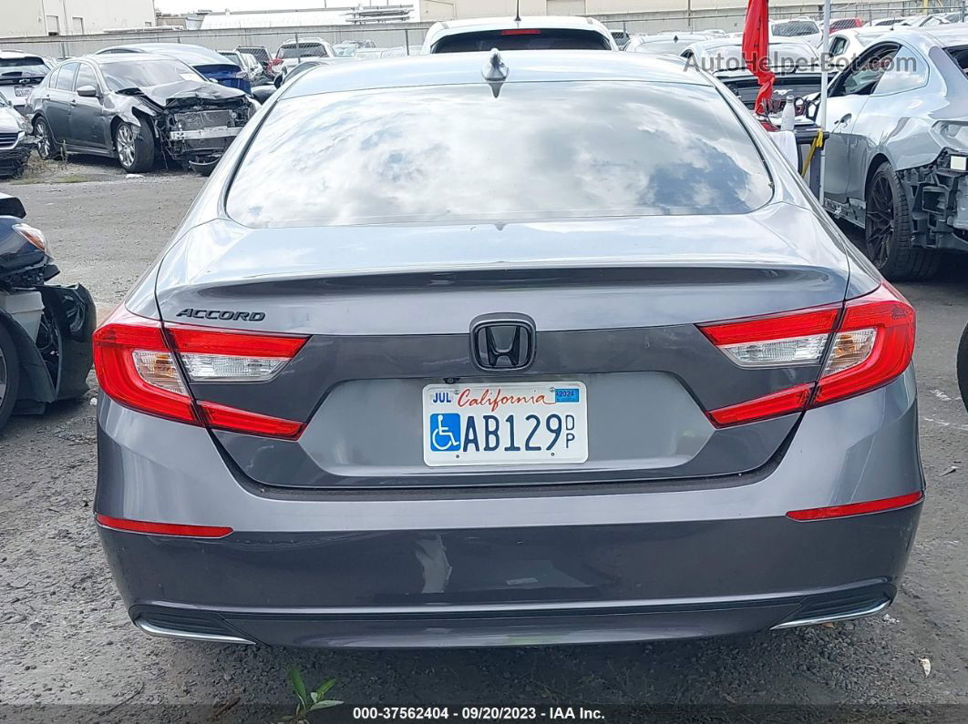 2020 Honda Accord Ex Gray vin: 1HGCV1F43LA088329