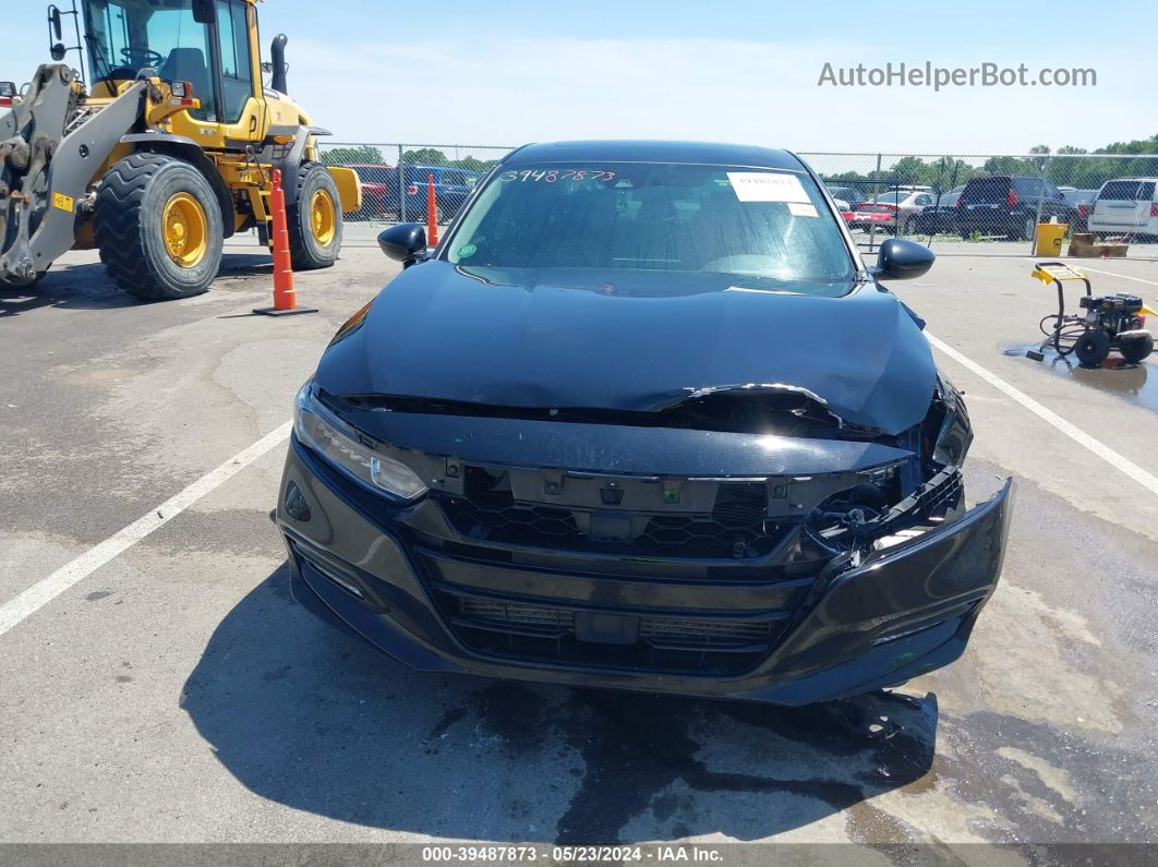 2018 Honda Accord Ex Black vin: 1HGCV1F44JA113719