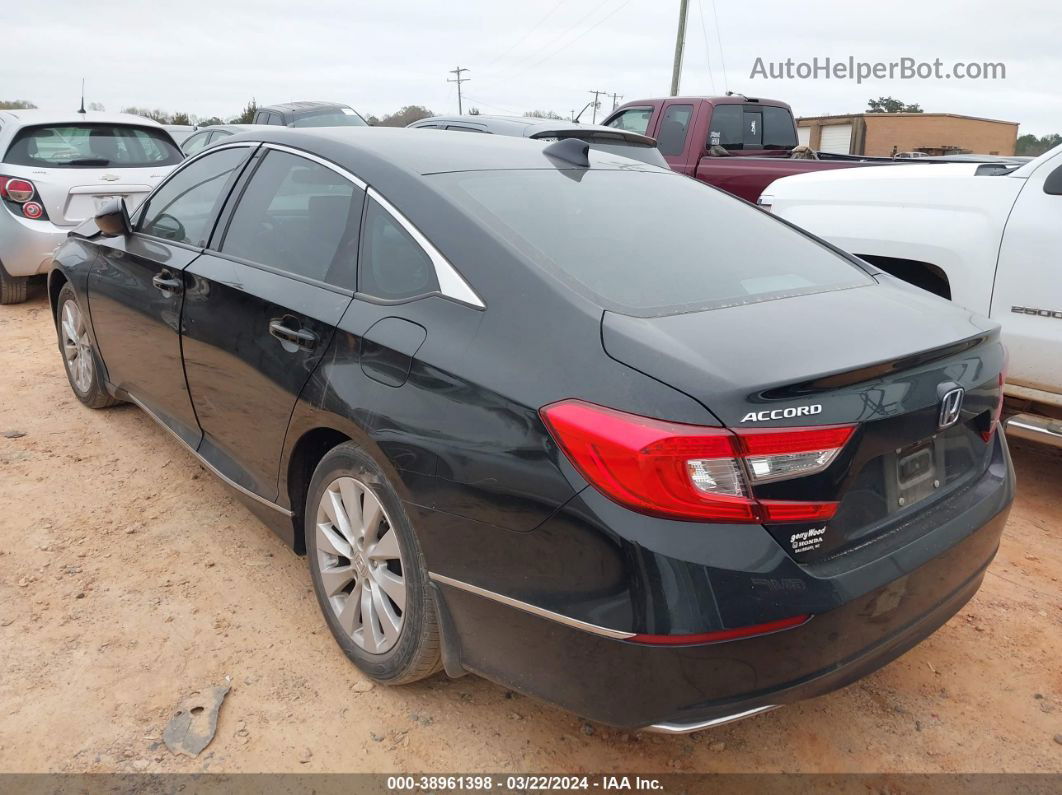 2018 Honda Accord Ex Черный vin: 1HGCV1F44JA157994