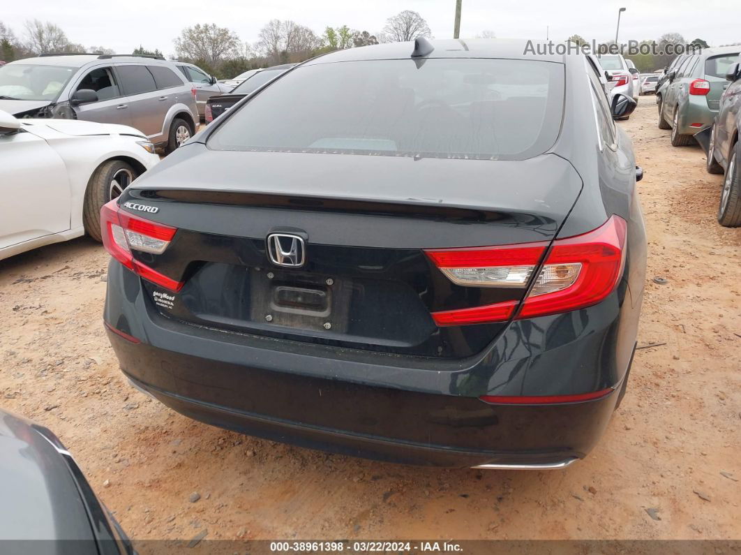 2018 Honda Accord Ex Black vin: 1HGCV1F44JA157994