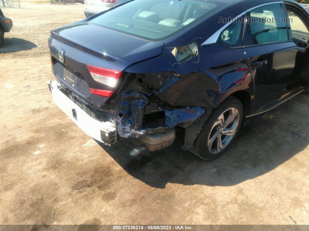 2019 Honda Accord Sedan Ex 1.5t Blue vin: 1HGCV1F44KA055662