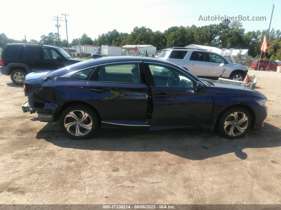 2019 Honda Accord Sedan Ex 1.5t Blue vin: 1HGCV1F44KA055662