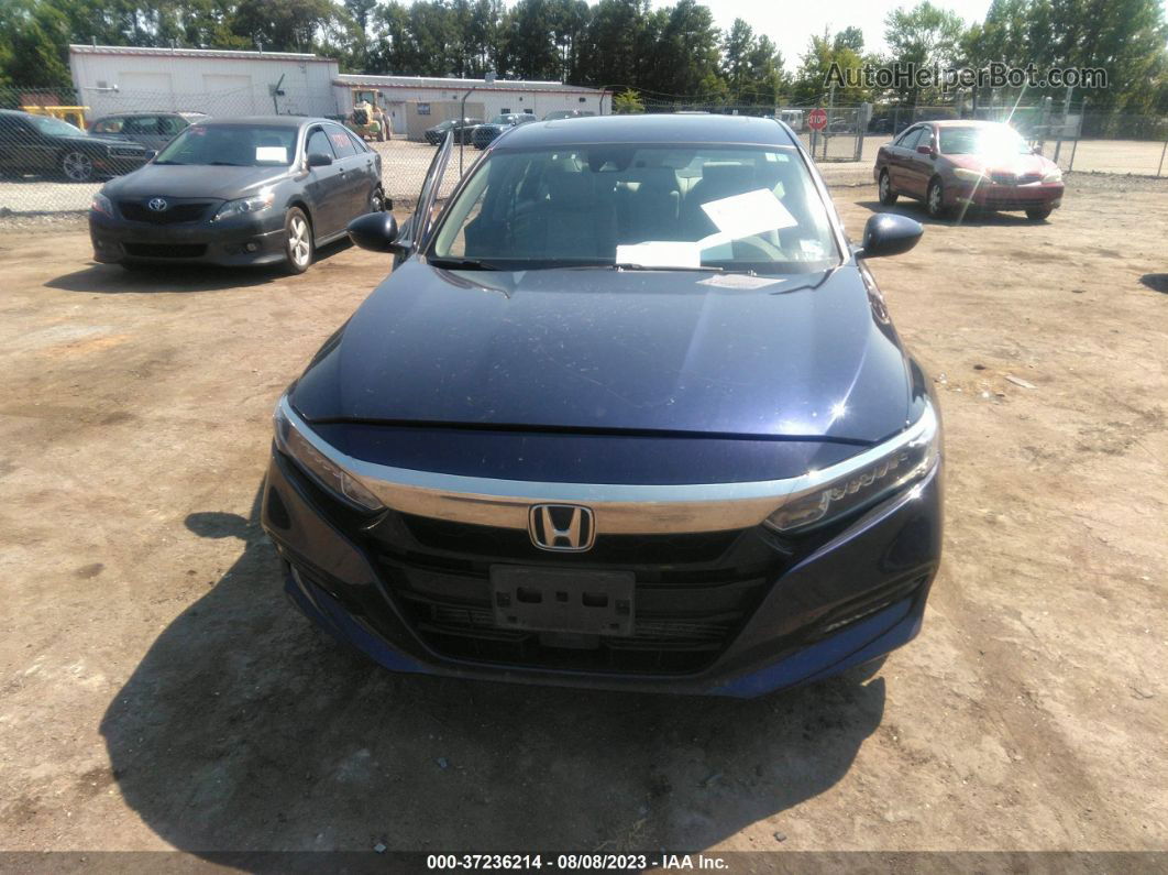 2019 Honda Accord Sedan Ex 1.5t Blue vin: 1HGCV1F44KA055662