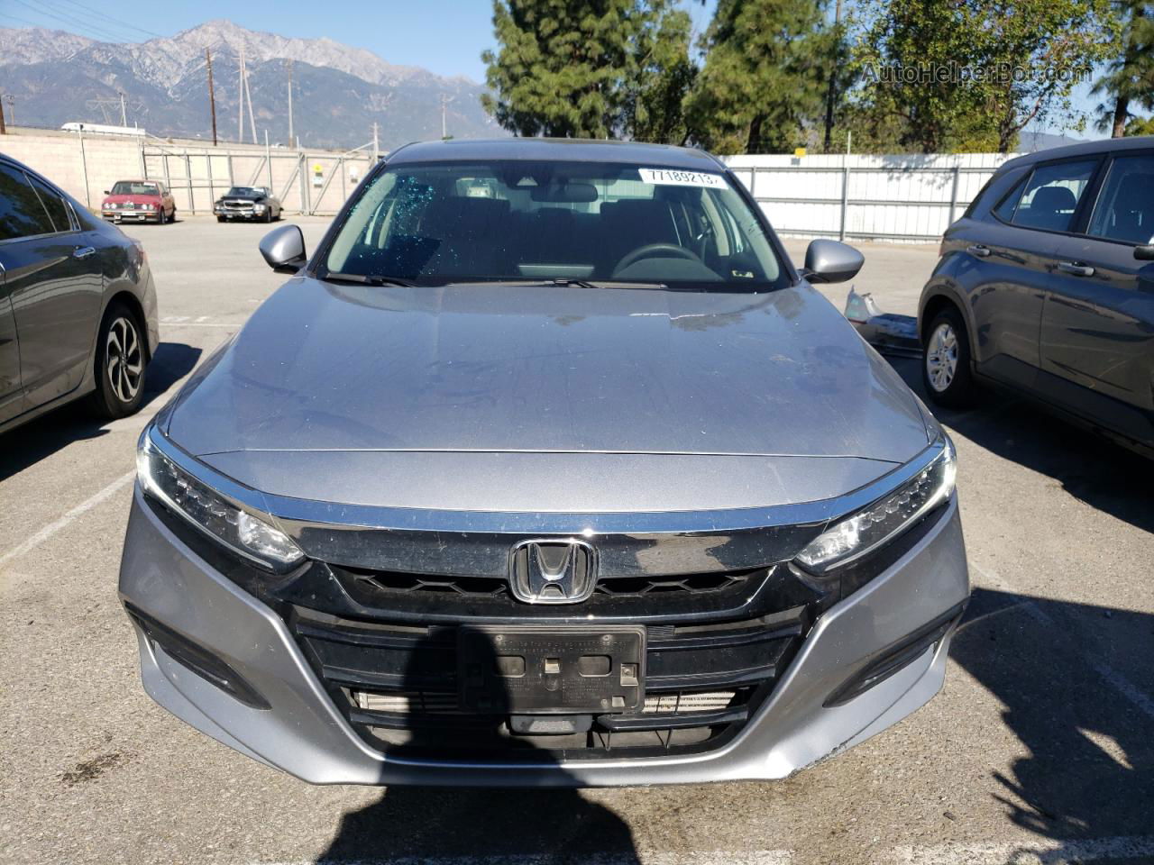 2019 Honda Accord Ex Silver vin: 1HGCV1F44KA077919