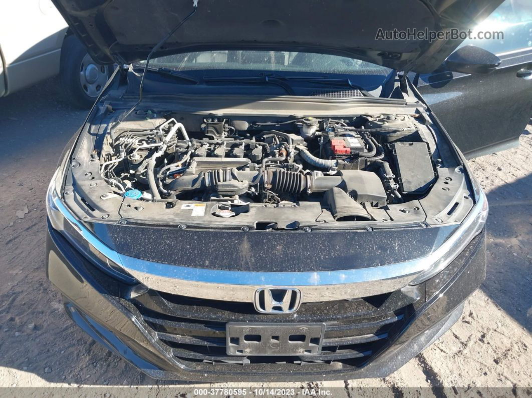 2019 Honda Accord Sedan Ex 1.5t Black vin: 1HGCV1F44KA093246