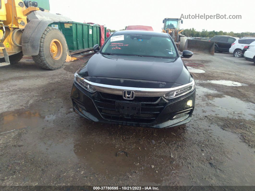 2019 Honda Accord Sedan Ex 1.5t Black vin: 1HGCV1F44KA093246