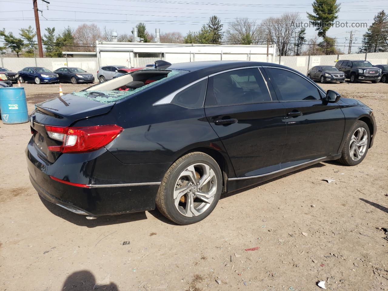 2019 Honda Accord Ex Black vin: 1HGCV1F44KA151131