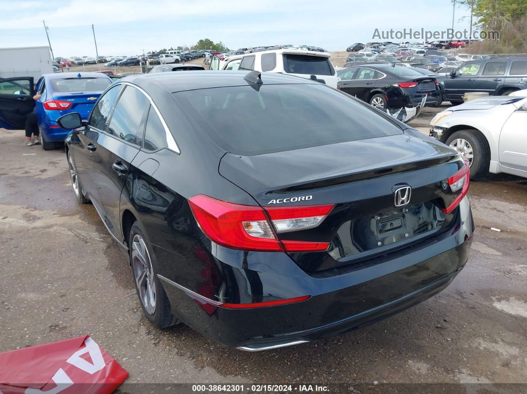 2020 Honda Accord Ex Black vin: 1HGCV1F44LA135495