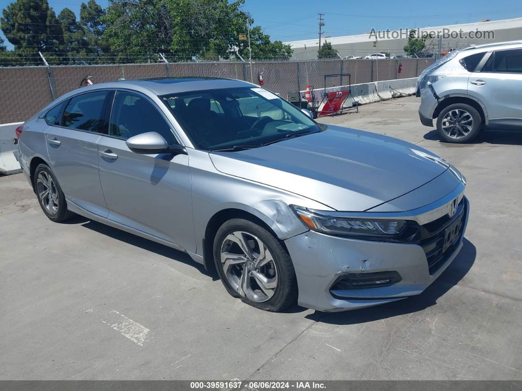 2018 Honda Accord Ex Silver vin: 1HGCV1F45JA047018