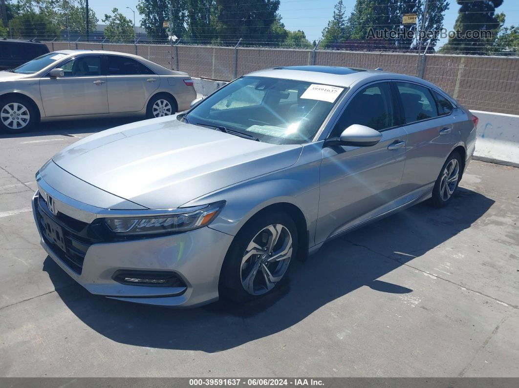 2018 Honda Accord Ex Silver vin: 1HGCV1F45JA047018