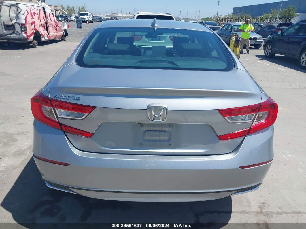 2018 Honda Accord Ex Silver vin: 1HGCV1F45JA047018