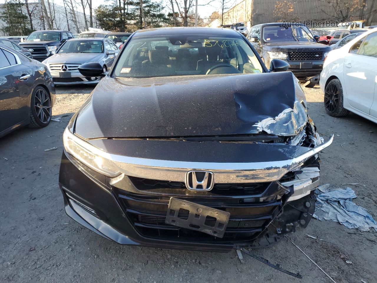 2018 Honda Accord Ex Black vin: 1HGCV1F45JA089592