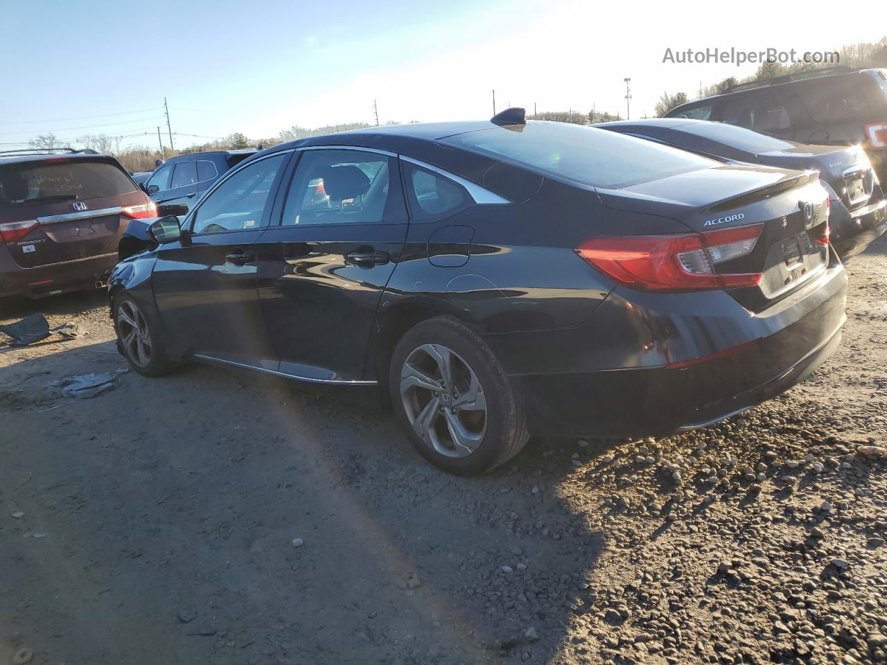 2018 Honda Accord Ex Black vin: 1HGCV1F45JA089592