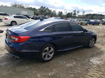 2018 Honda Accord Ex Blue vin: 1HGCV1F45JA112322