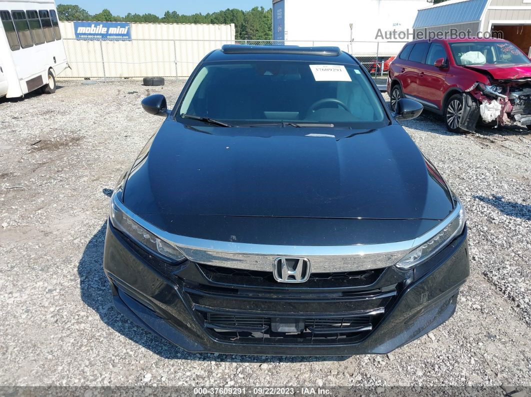 2018 Honda Accord Sedan Ex 1.5t Черный vin: 1HGCV1F45JA180264