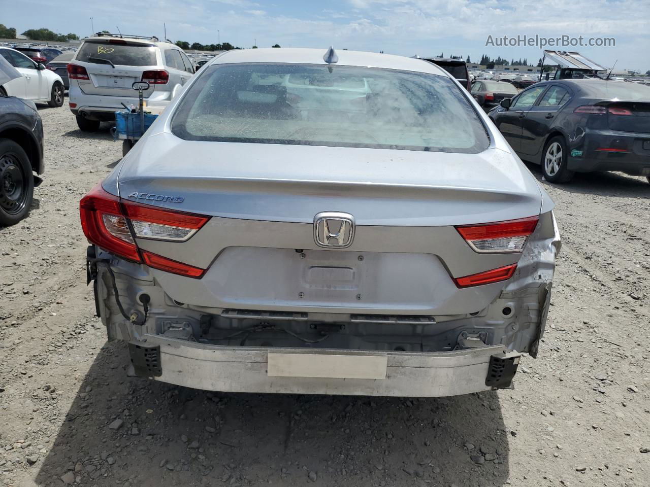 2019 Honda Accord Ex Silver vin: 1HGCV1F45KA048350