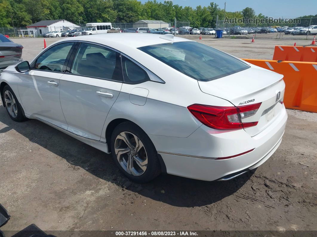 2019 Honda Accord Sedan Ex 1.5t White vin: 1HGCV1F45KA104299