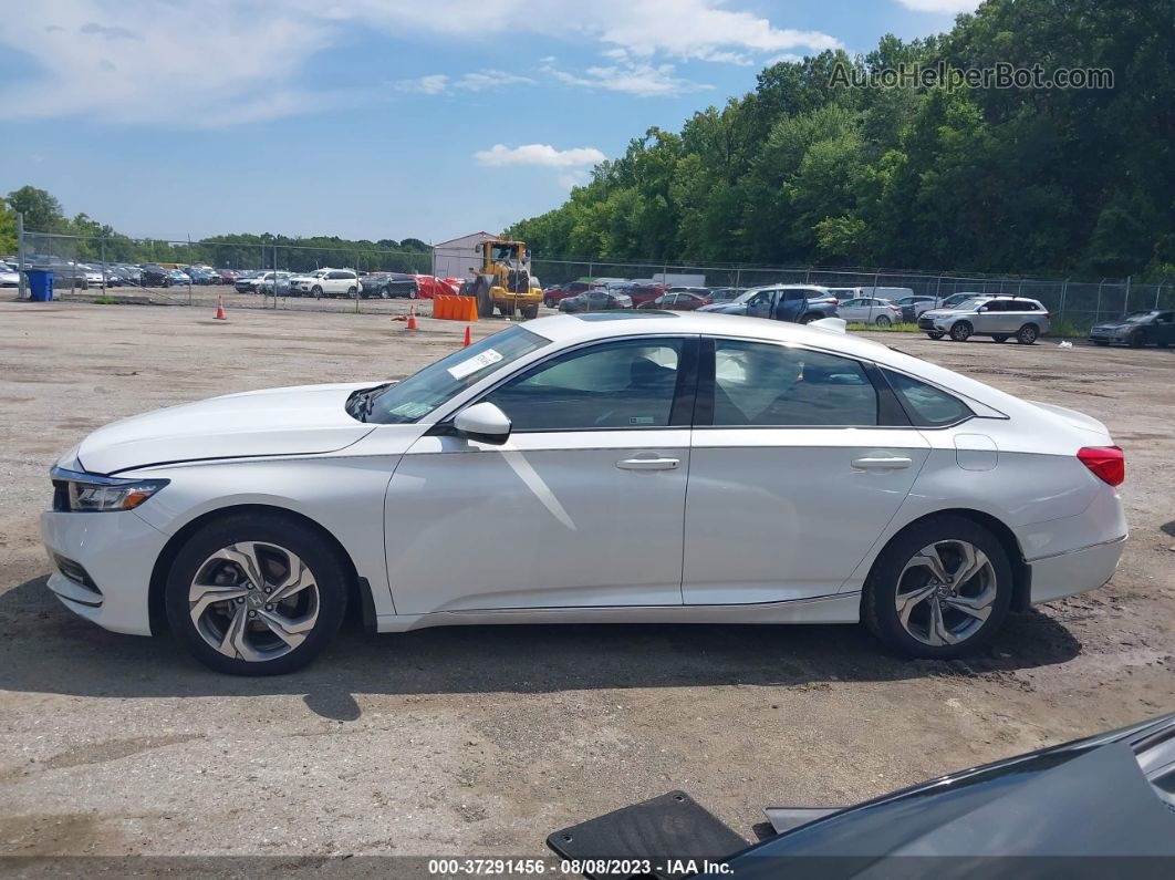 2019 Honda Accord Sedan Ex 1.5t White vin: 1HGCV1F45KA104299