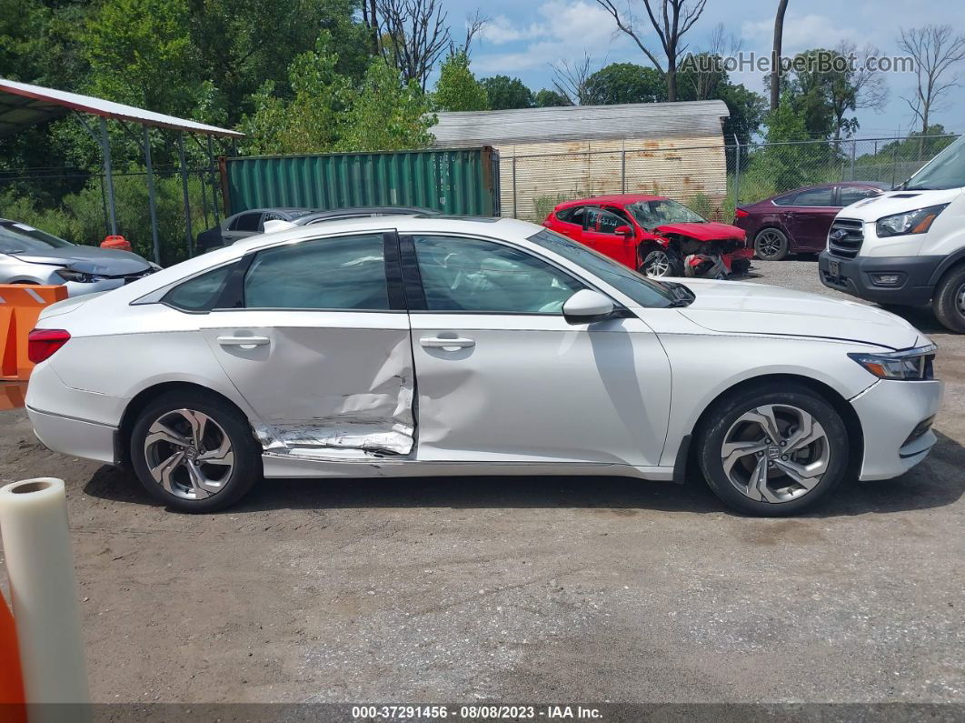 2019 Honda Accord Sedan Ex 1.5t White vin: 1HGCV1F45KA104299